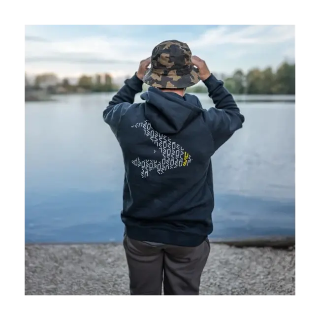 Hanorac Pescuit Avid Carp Compound Hoodie Black