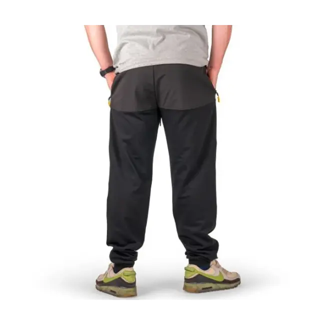 Pantaloni Pescuit Black Cat HD Joggers Negru-Galben