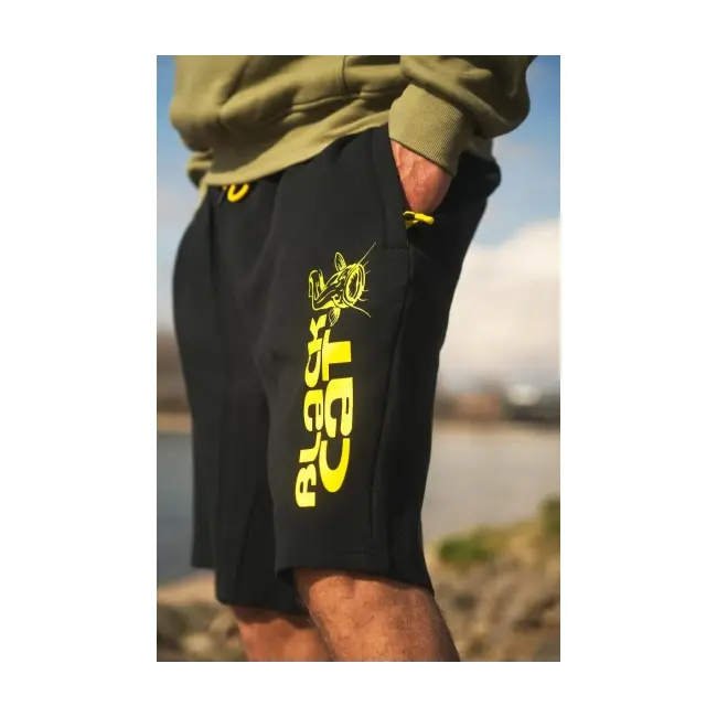 Pantaloni Scurti Pescuit Black Cat Joggers Shorts