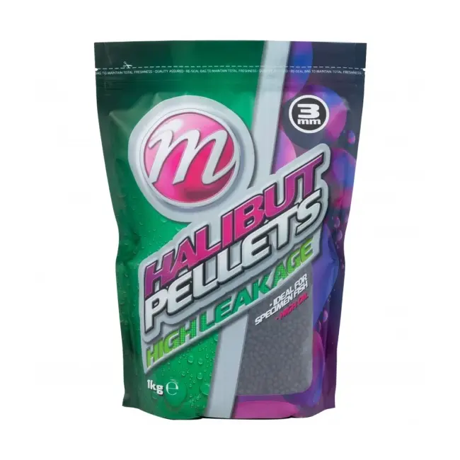 Pelete Mainline Match Activated Hallibut, 2mm, 1kg