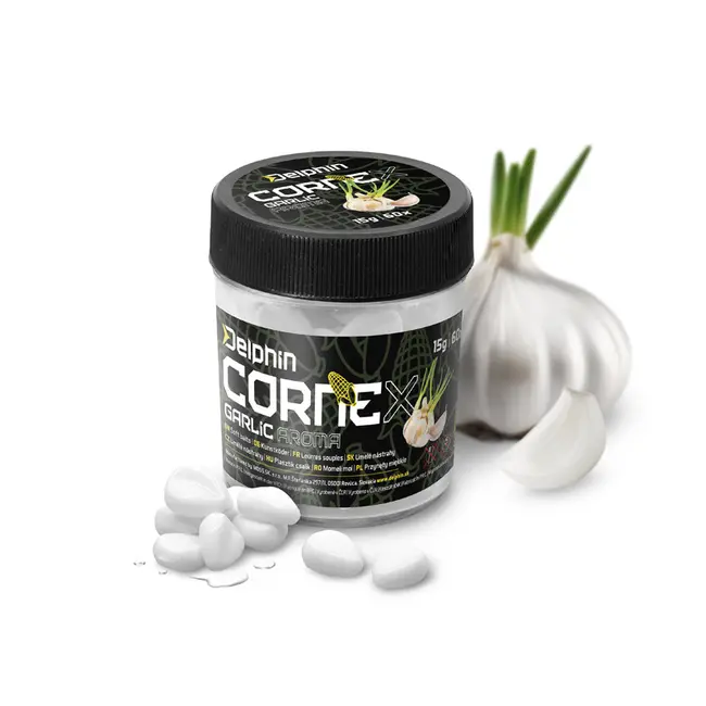 Porumb Flotant Delphin CorneX Pop Up – Usturoi, Alb, 60buc