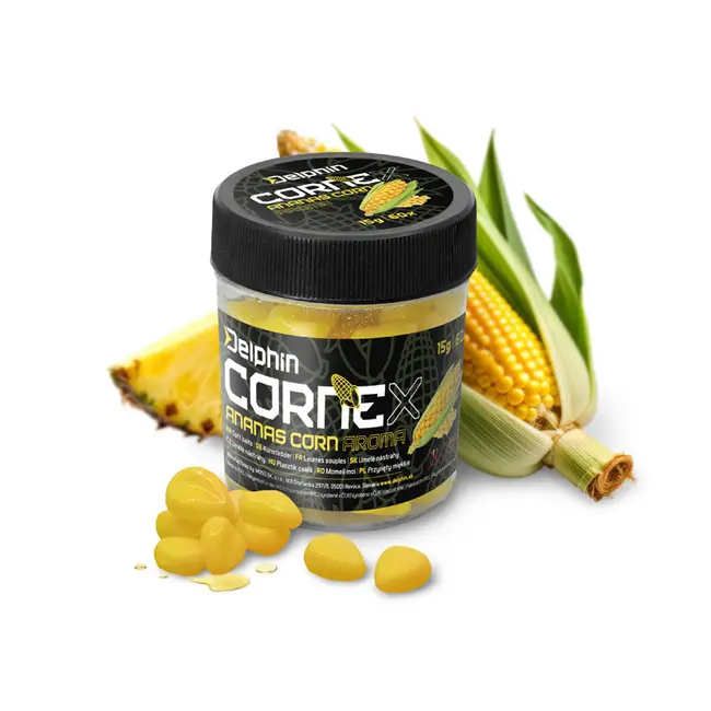 Porumb Flotant Galben Delphin CorneX Pop Up / Porumb - Ananas,60buc