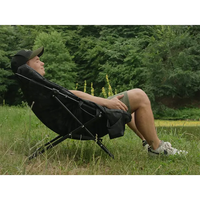 Scaun Pescuit Delphin THIXER Banx – Confort si Design Camo