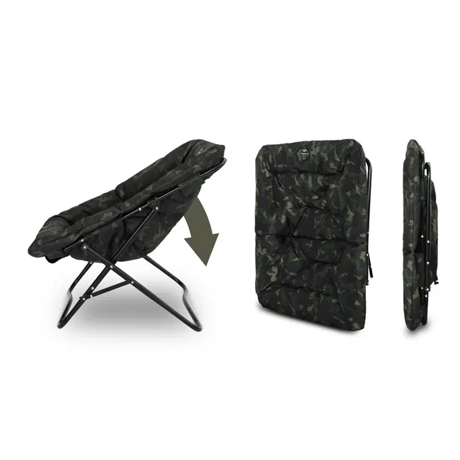 Scaun Pescuit Delphin THIXER Banx – Confort si Design Camo
