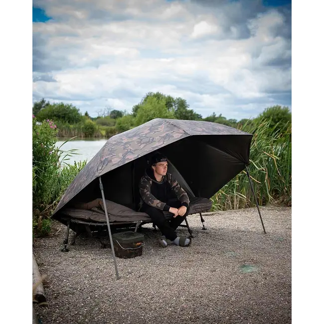 Umbrela Compacta si Rezistenta Fox 60 Inch Camo Brolly