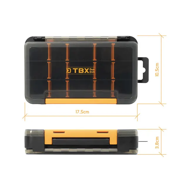 Cutie Accesorii Pescuit Delphin TBX Duo 175-15P EVA,175 × 105 × 38 mm