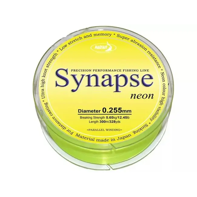 Fir Monofilament Katran Synapse Neon, 300m, 0.255mm