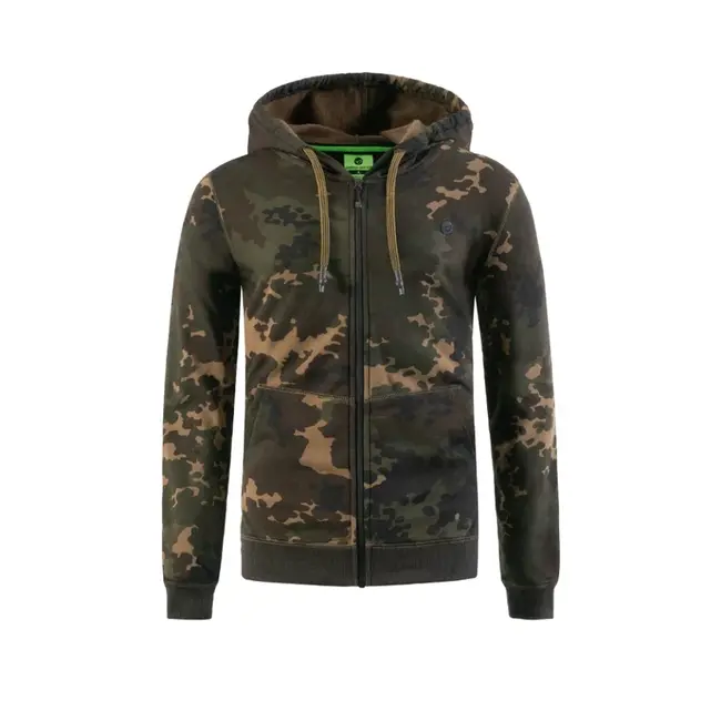 Hanorac Korda Zip Hoodie, Dark Camo