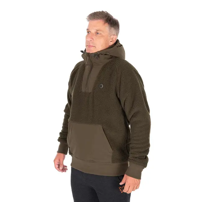 Jacheta Fox Olive Sherpa Hybrid – Fleece calduros si stil
