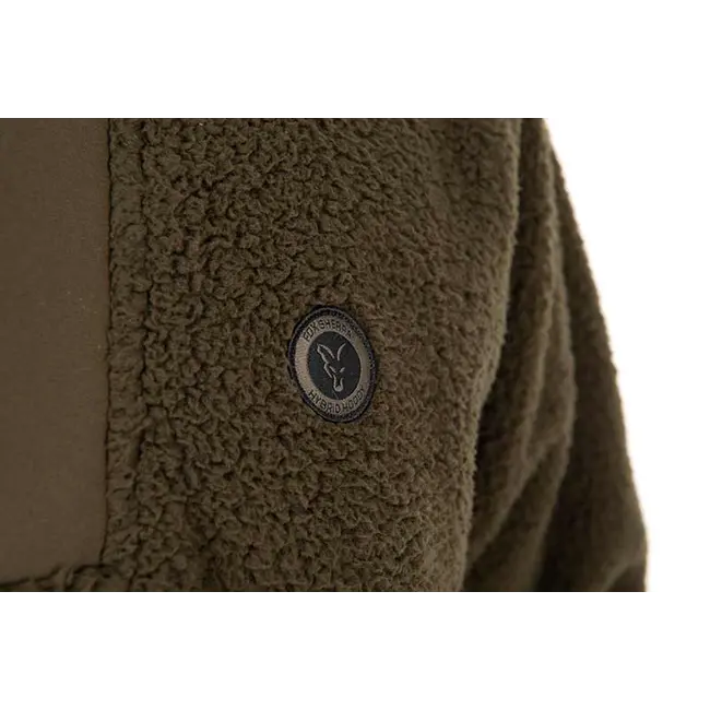 Jacheta Fox Olive Sherpa Hybrid – Fleece calduros si stil