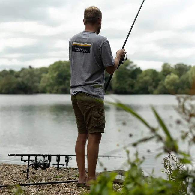 Tricou Korda Lakebed Tee Grey