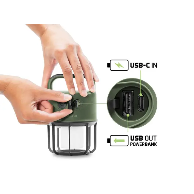 Lampa Camping Delphin MULTiX – 450lm, Power Bank, 6 Moduri