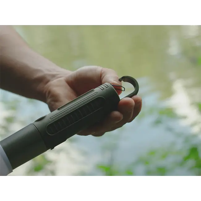 Lampa Camping Delphin TORIX – 170lm, Zoom, LED Verde