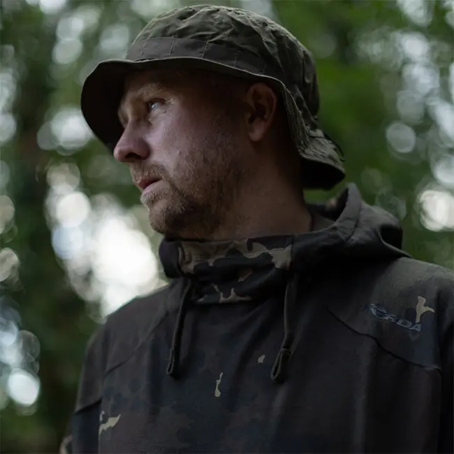 Hanorac Subtire Korda Lightweight Hoodie – Dark Kamo