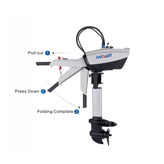 Motor Electric Barca Parsun Joy 1.2 – 3CP, Baterie Litiu 1440Wh