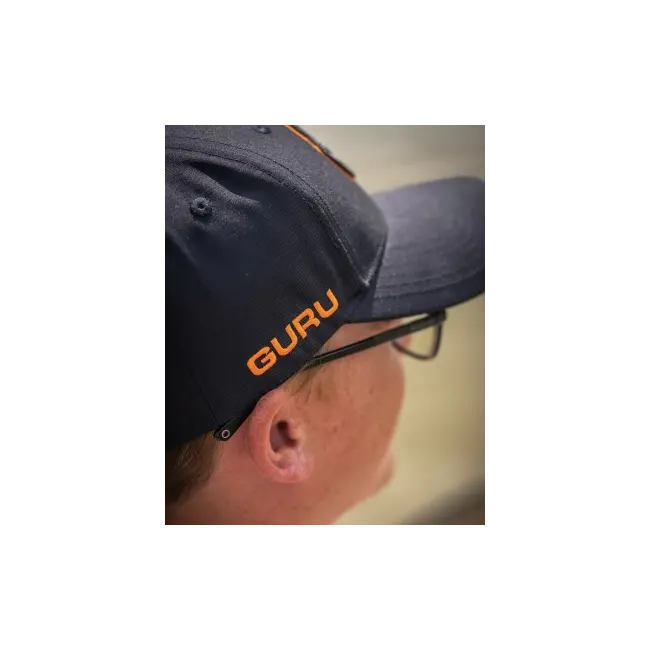 Sapca Guru Tackle Black 3D Cap – Confort si Stil pentru Pescari