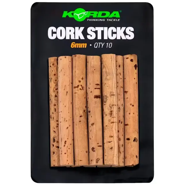 Batoane de Pluta Korda Cork Sticks, 10buc/blister