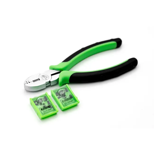 Cleste pentru Sertizat Korda Krimp Tool + 2 Cutii cu Bride Incluse, 14cm