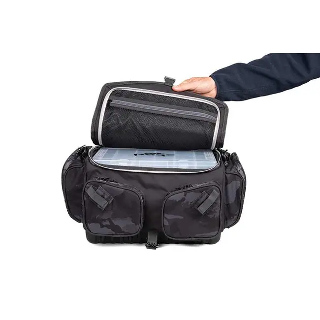 Geanta Fox Rage Camo Voyager Large Carryall – 50x30x26cm