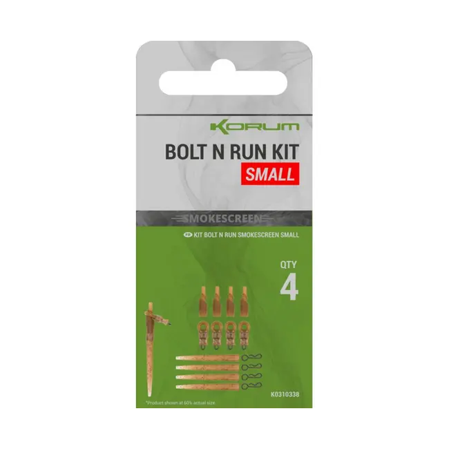 Kit Montura Culisanta Korum Smokescreen Bolt N Run Kit, 4buc/plic