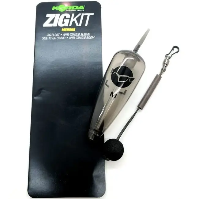 Kit pescuit la suprafata Korda ZigKit Float – marime M si L