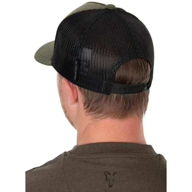 Sapca Fox Collection Trucker Cap, Green-Black