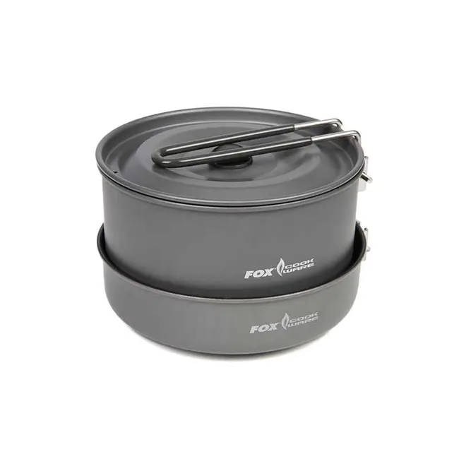 Set Vesela Fox Cookware 3 Piece Cook Set – Tigaie, Cratita și Ceainic