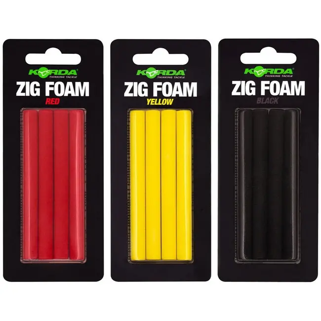 Spuma flotanta Korda Zig Foam – 4 buc/blister