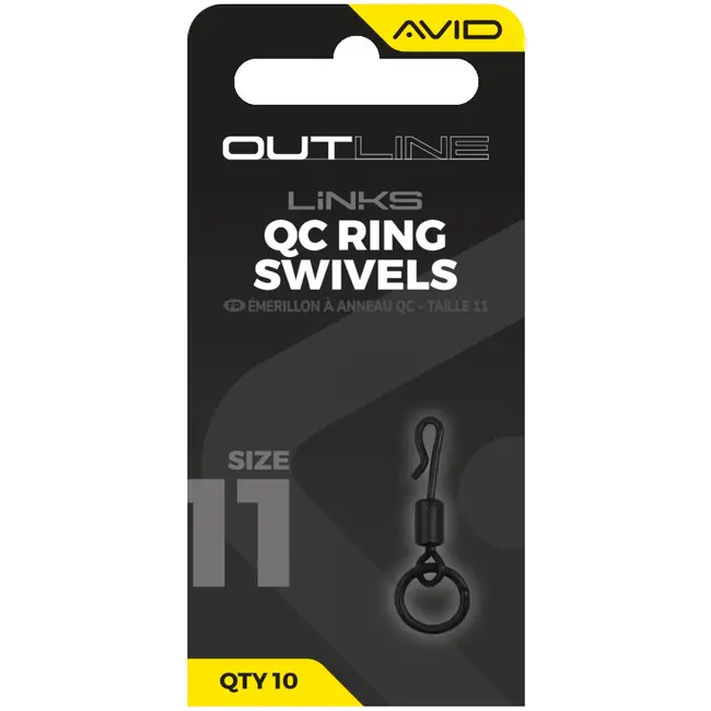 Vartej cu Anou si Agrafa Rapida Avid Outline QC Ring Swivel – Size 11