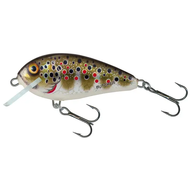 Vobler Salmo Butcher Floating, 5cm 5g, Holographic Brown Trout