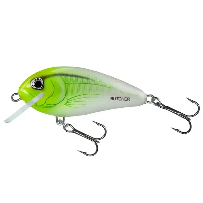 Vobler Salmo Butcher Floating, 5cm 5g, White Flash Yellow