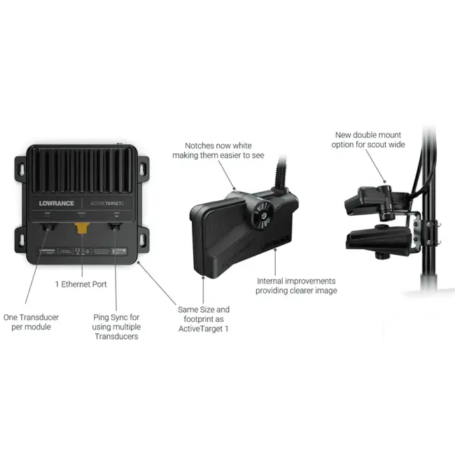 Sistem Sonda Lowrance Active Target 2 Live Blackbox