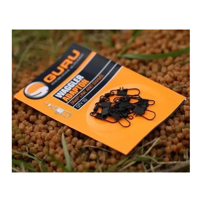 Adaptor Guru Waggler – Agrafa cu Vartej pentru Pluta, 10buc/plic