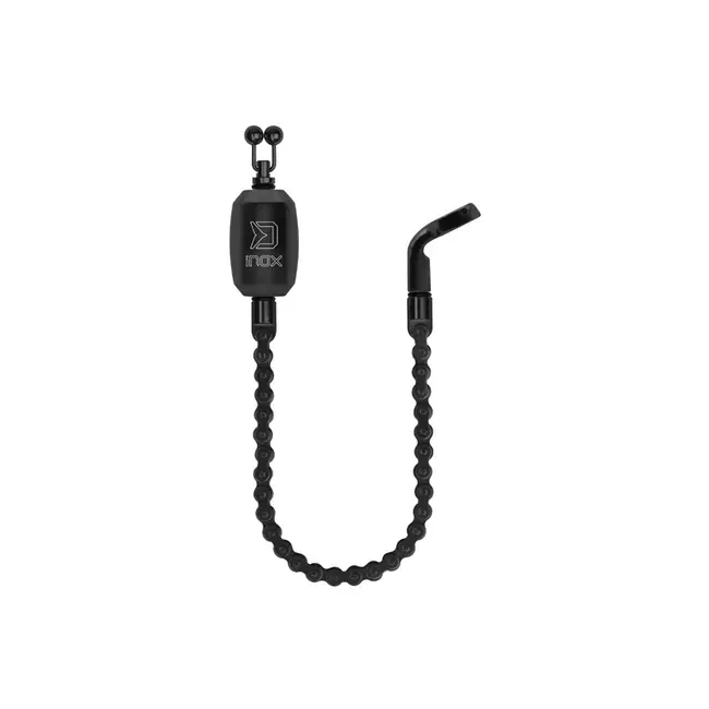 Hanger cu Lant Delphin INOX Black – Indicator de muscatura din otel inoxidabil
