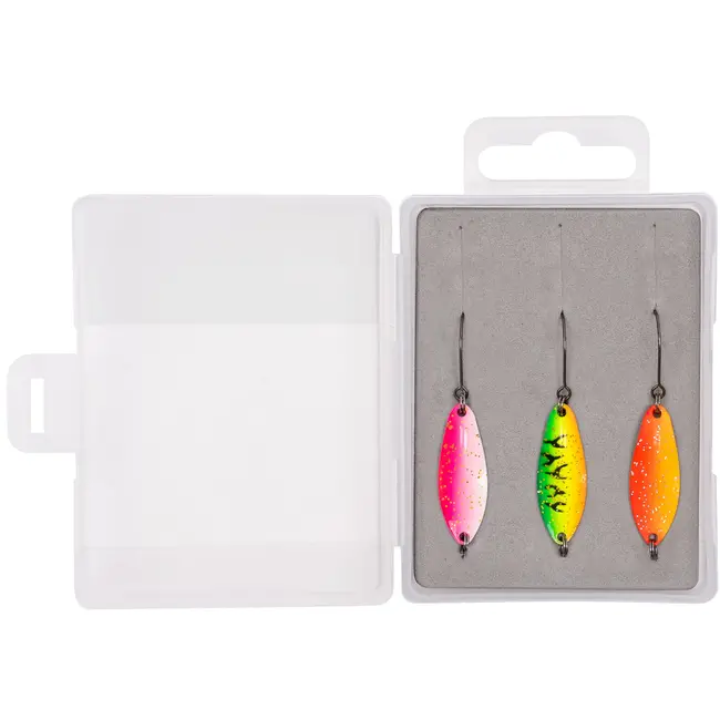 Lingurite Oscilante Target Fish Trout UL Spoon Set 1.8g – 3buc/set
