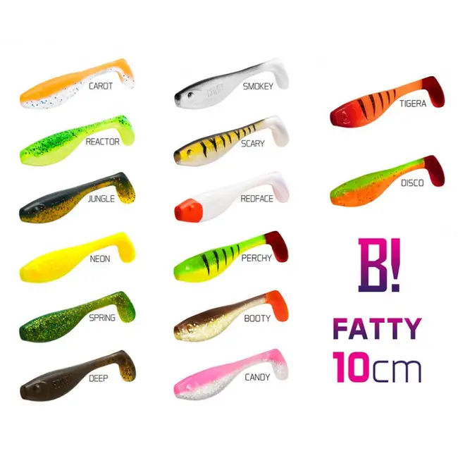 Naluca Soft BOMB! Fatty, 10cm, 5buc