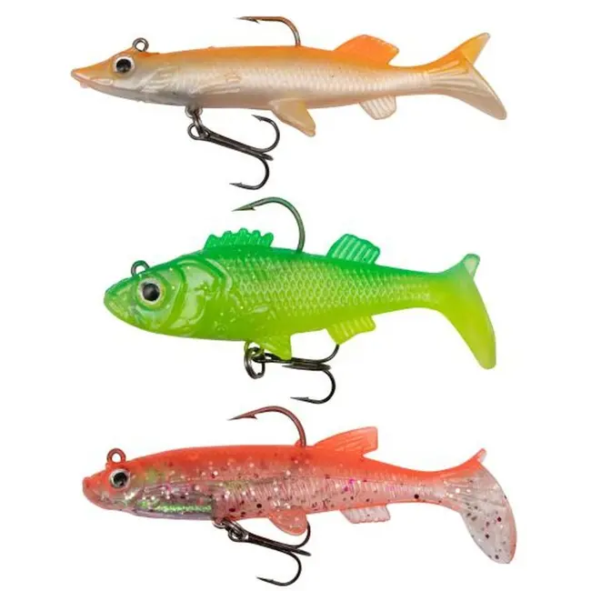Pachet Swimbait Zebco Zander Lure Pack, Fluoro, 10cm, 3buc/pachet