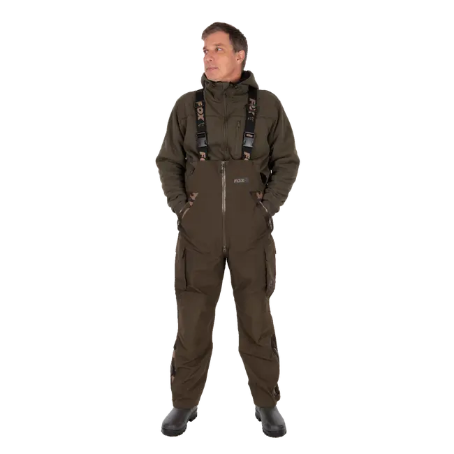 Pantaloni Lungi tip Salopeta FOX RS25K Salopettes, Khaki