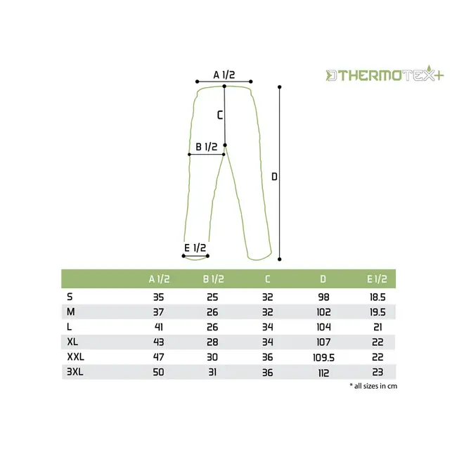 Pantaloni Outdoor Delphin ThermoTEX+