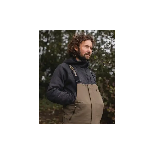 Pantaloni tip Salopeta Korda Polar, Dark Olive