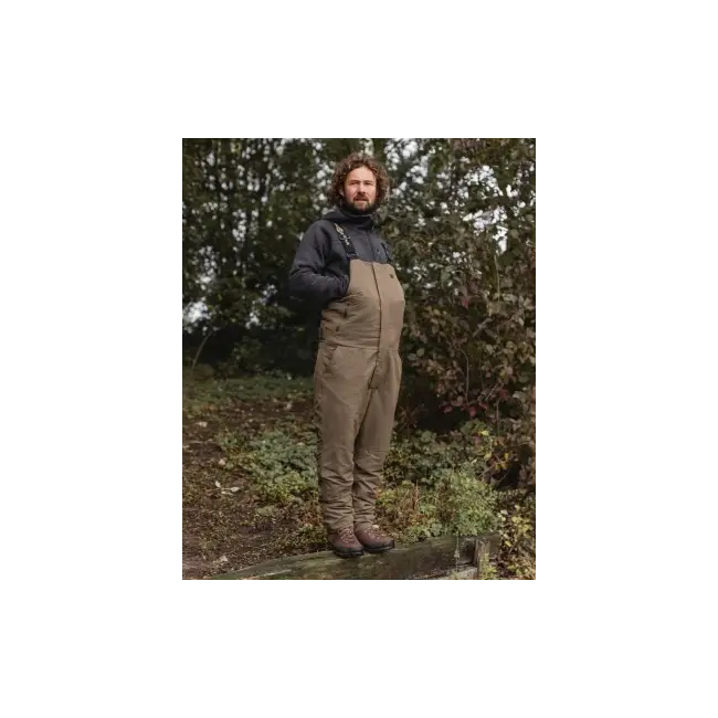 Pantaloni tip Salopeta Korda Polar, Dark Olive