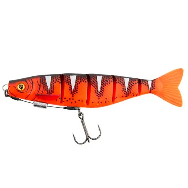 Shad Armat FOX Rage Loaded Jointed Pro Shad, UV Red Wake, 18cm, 52g, Nr.1/0
