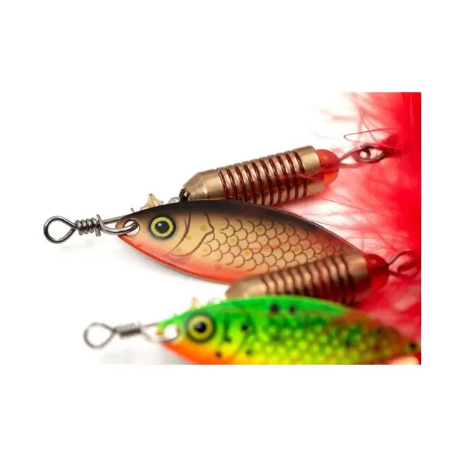 Lingurita Fox Rage Ultra UV Spinners Perch,Culoare Hot Olive, Nr.3, 11g