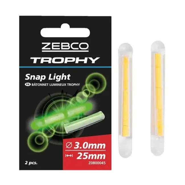 Starlite ZEBCO Trophy Snap Light, 2buc/pac