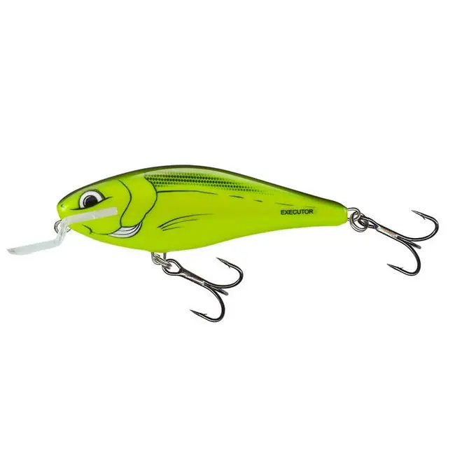 Vobler Salmo Executor Shallow Runner, Chartreuse, 12cm, 33g