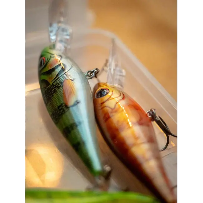 Vobler Salmo Rattlin Executor Floating, Clear Brown Perch, 5cm