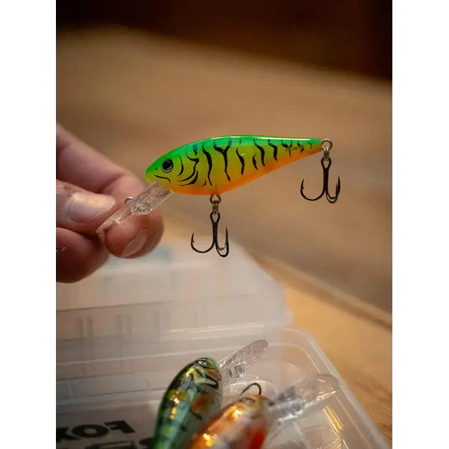 Vobler Salmo Rattlin Executor Floating, Clear Green Tiger, 7cm