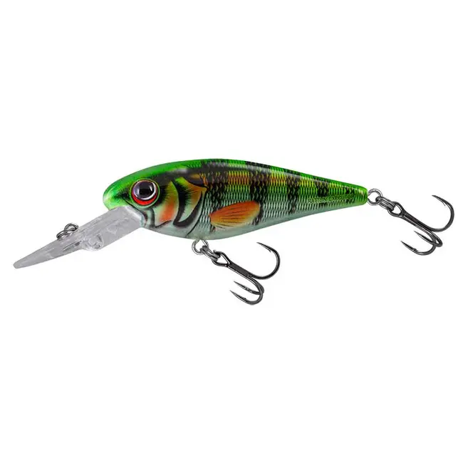 Vobler Salmo Rattlin Executor Floating, Clear Hot Perch, 7cm