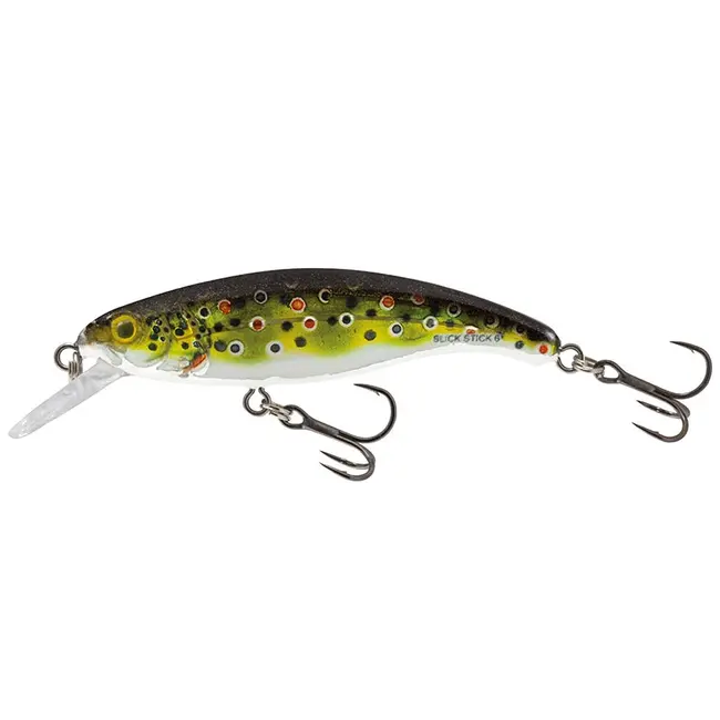 Vobler Salmo Slick Stick Floating, 6cm, 3g, Holographic Brownie