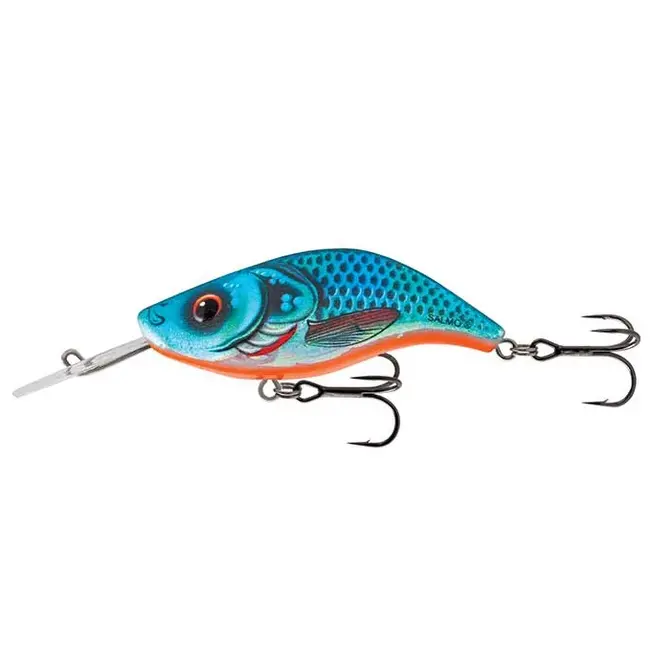 Vobler Salmo Sparky Shad Floating, Blue Holographic Shad, 4cm, 3.5g